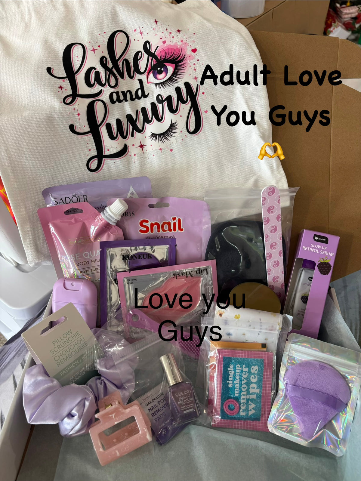 LOVE YOU GUYS BOX